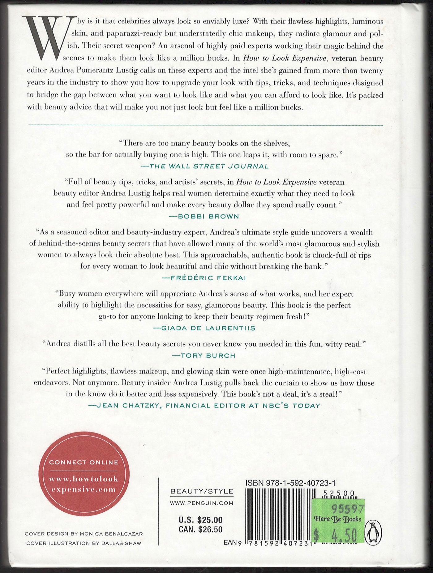 How to Look Expensive by Andrea Pomerantz Lustig back cover