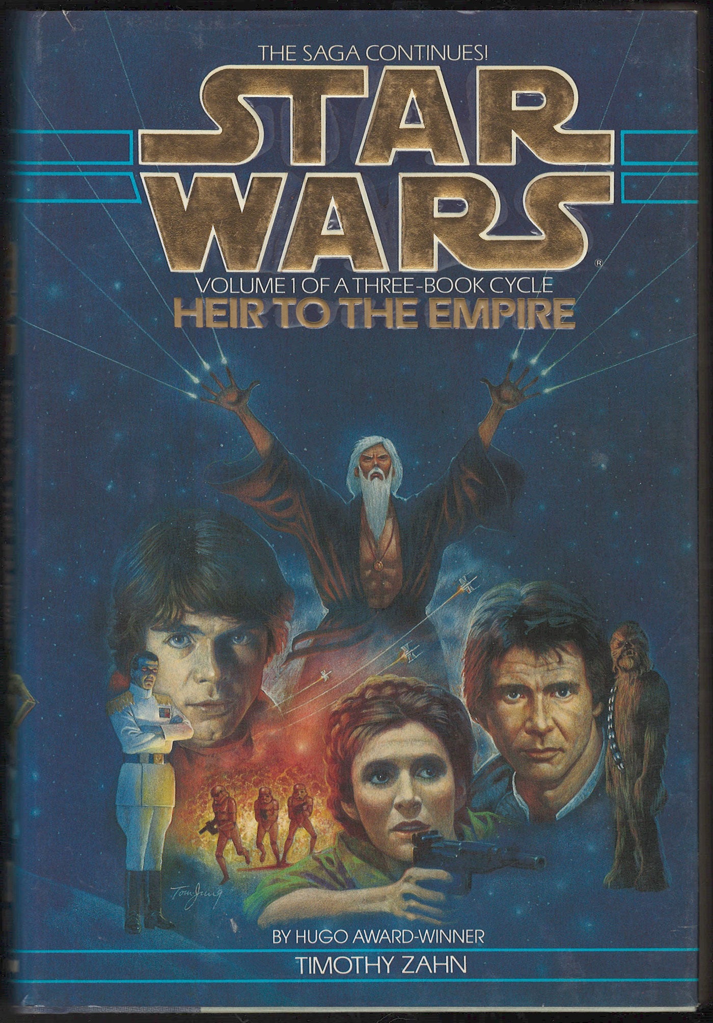 Heir to the Empire by Timothy Zahn front cover