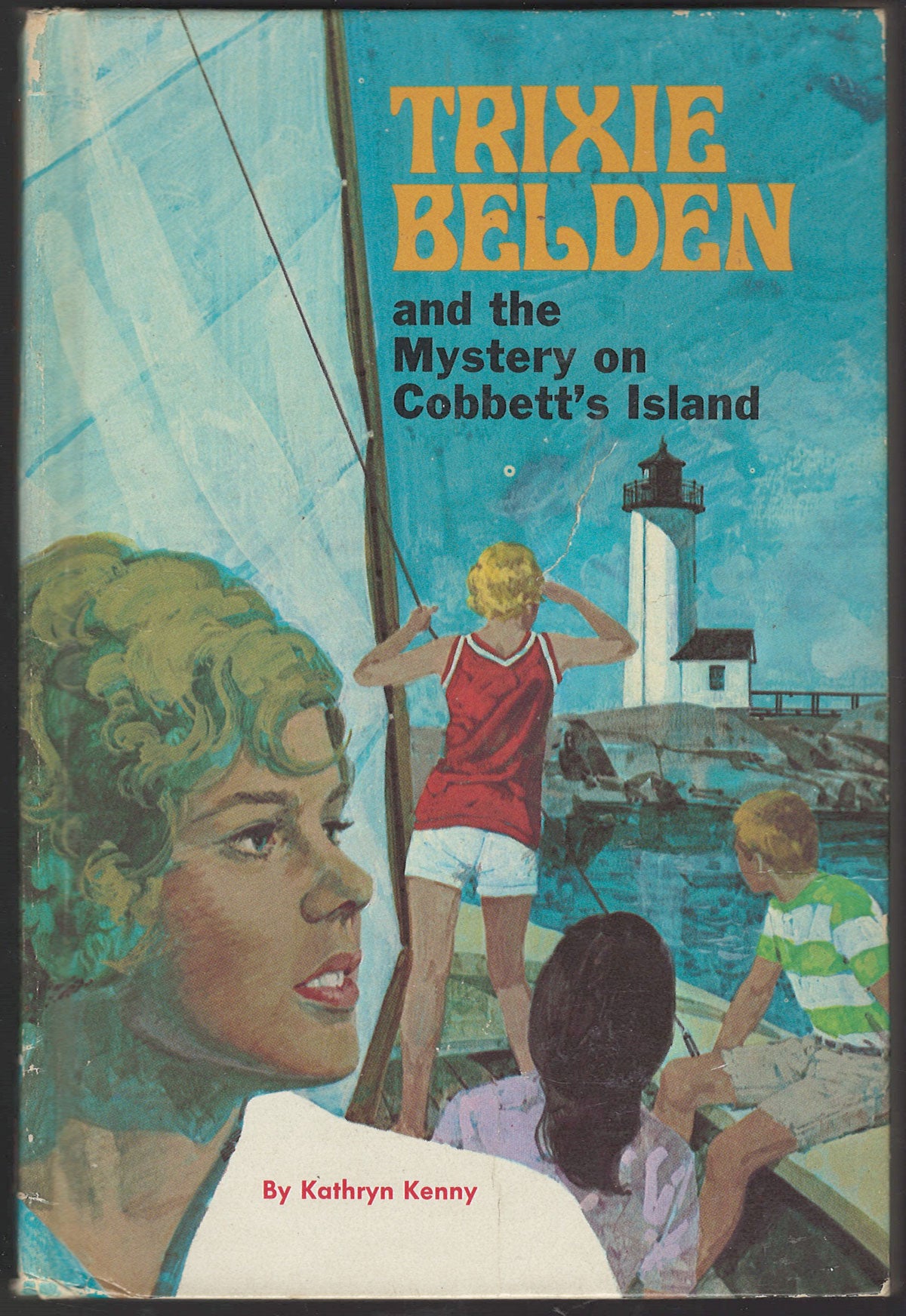 Trixie Belden and the Mystery on Cobbett's Island front cover