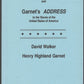 Walker's Appeal and Garnet's Address to the Slaves of the United States of America front cover