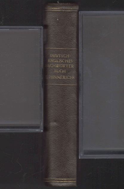 German-English Special Dictionary spine