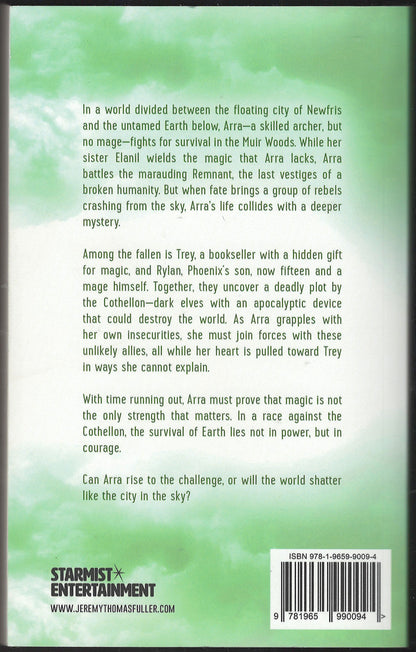 The Death Edge by Jeremy Thomas Fuller back cover