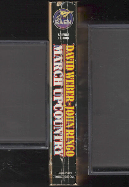 March Upcountry by David Weber and John Ringo spine