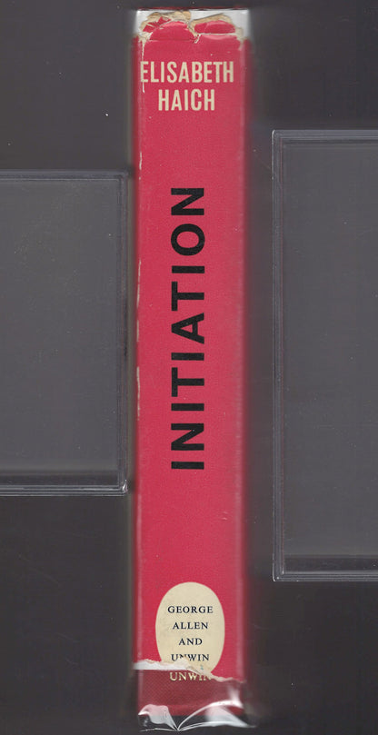 Initiation by Elisabeth Haich spine