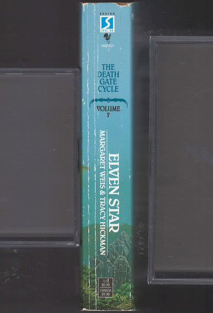 Elven Star by Margaret Weis and Tracy Hickman spine