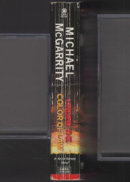 Under the Color of Law by Michael McGarrity spine