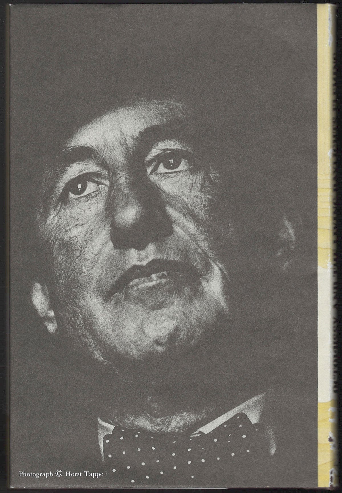 Octopussy and The Living Daylights by Ian Fleming back cover with image of the author