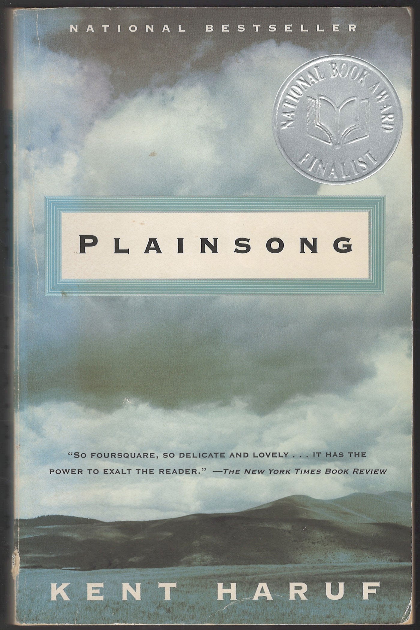 Plainsong by Kent Haruf front cover