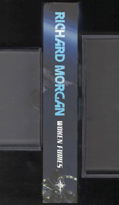 Woken Furies by Richard Morgan spine