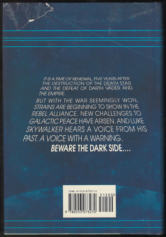 Heir to the Empire by Timothy Zahn back cover