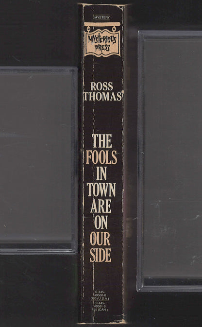 The Fools in Town Are on Our Side by Ross Thomas spine