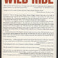 Wild Ride by Ann Hagedorn back cover