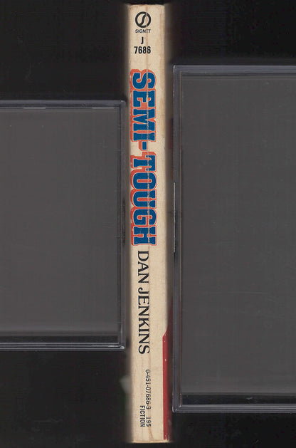 Semi-Tough by Dan Jenkins spine