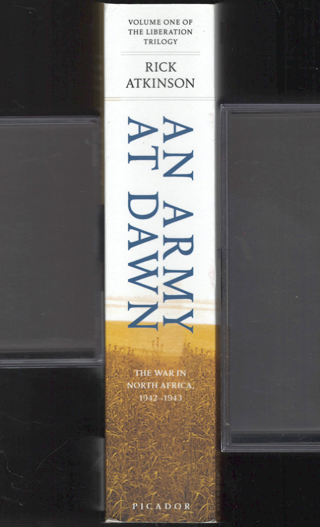 An Army at Dawn by Rick Atkinson spine