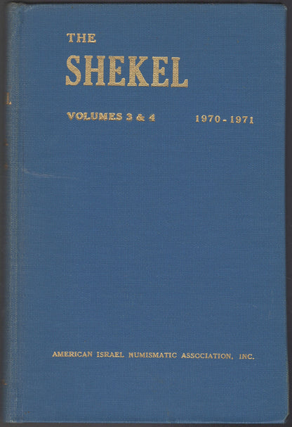 The Shekel Volumes 3 &amp; 4 1970-1971 front cover