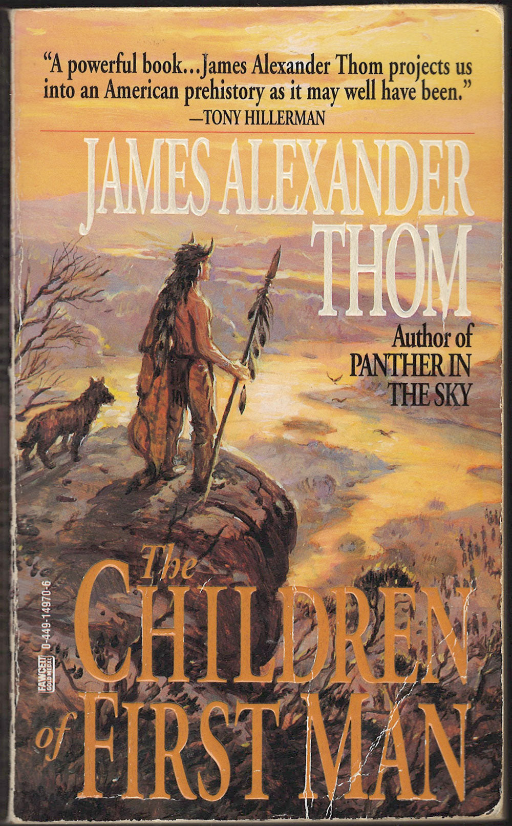 The Children of First Man by James Alexander Thom front cover