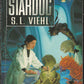 Front cover of Stardoc by S.L. Viehl featuring a doctor and alien creatures.