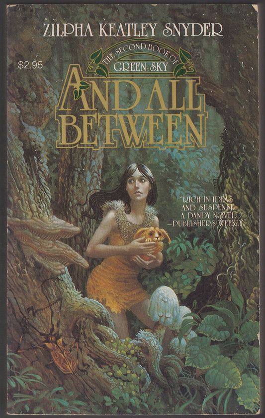 And All Between by Zilpha Keatley Snyder front cover