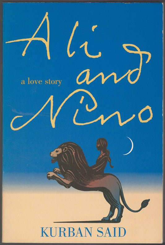 Ali and Nino: A Love Story front cover