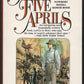 Across Five Aprils by Irene Hunt front cover