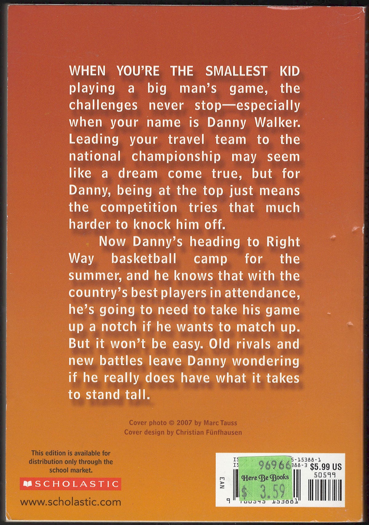 Summer Ball by Mike Lupica back cover