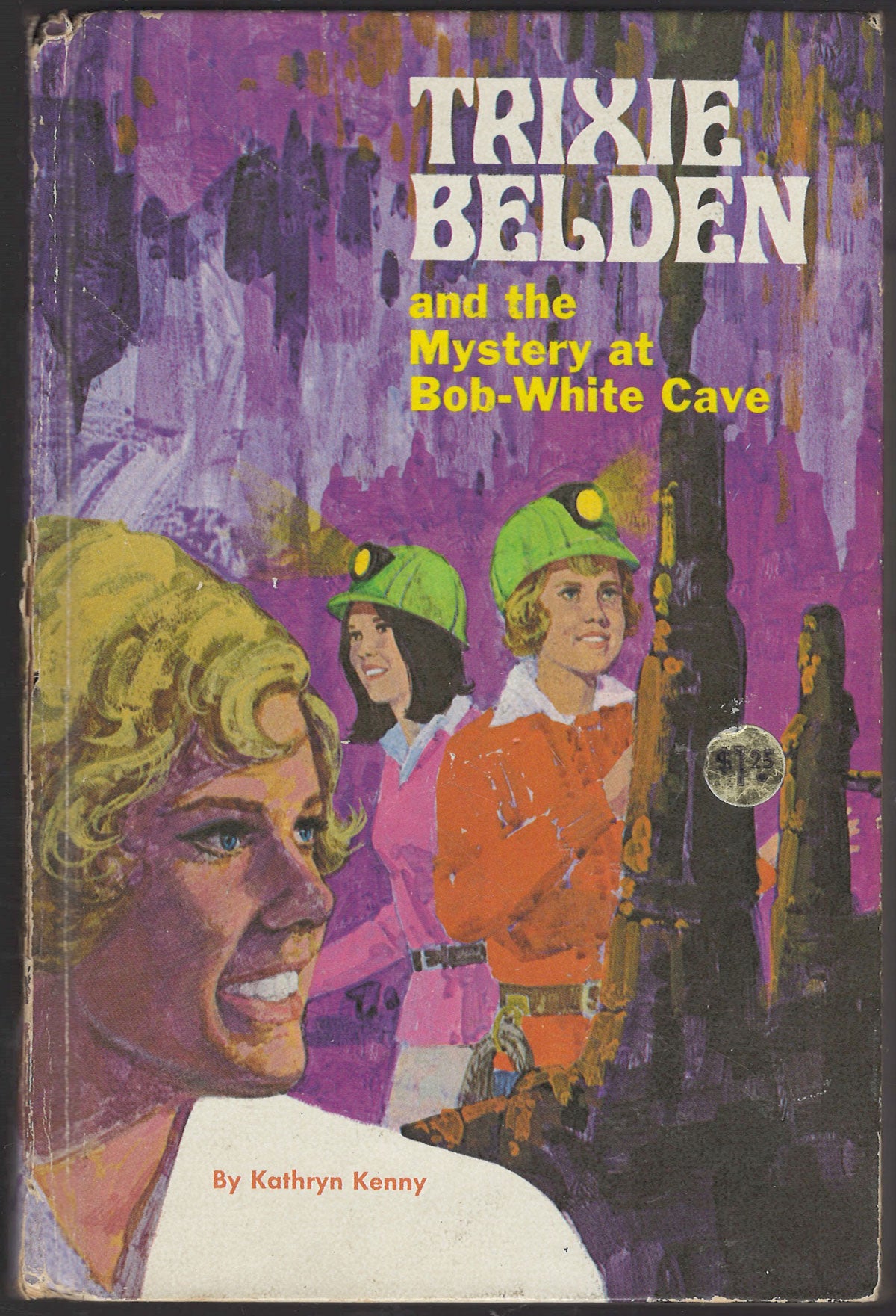 Trixie Belden and the Mystery at Bob-White Cave front cover