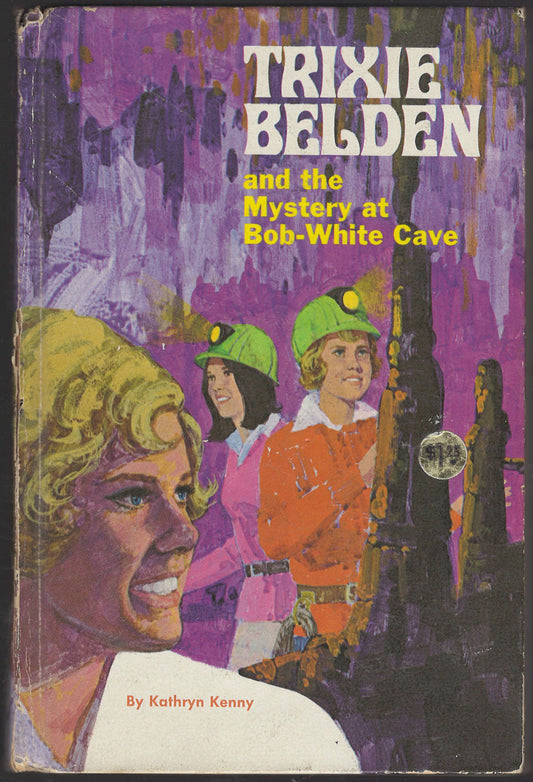 Trixie Belden and the Mystery at Bob-White Cave front cover