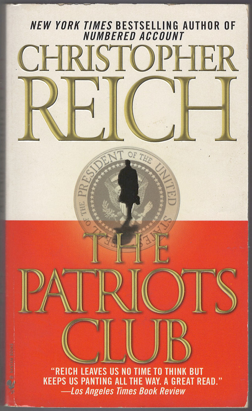 The Patriots Club by Christopher Reich front cover