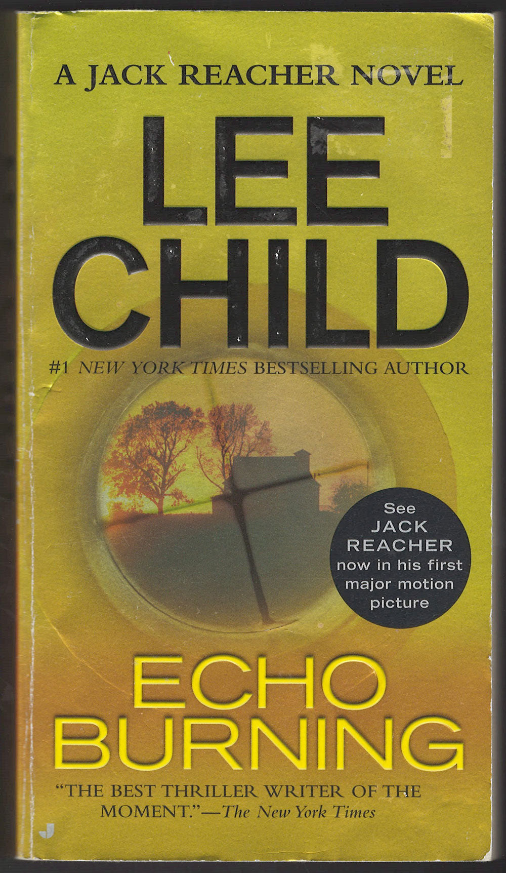 Echo Burning by Lee Child front cover