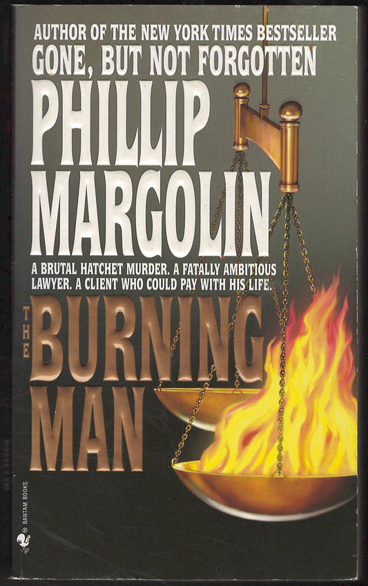 Burning Man by Philip Margolin front cover