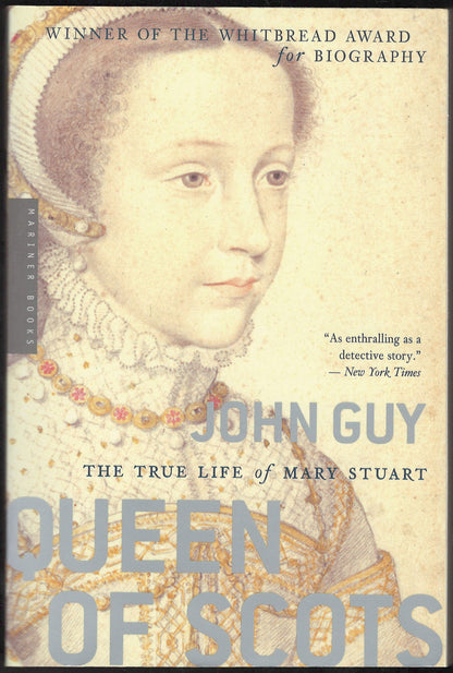 Front cover of Queen of Scots by John Guy featuring a portrait of a woman.