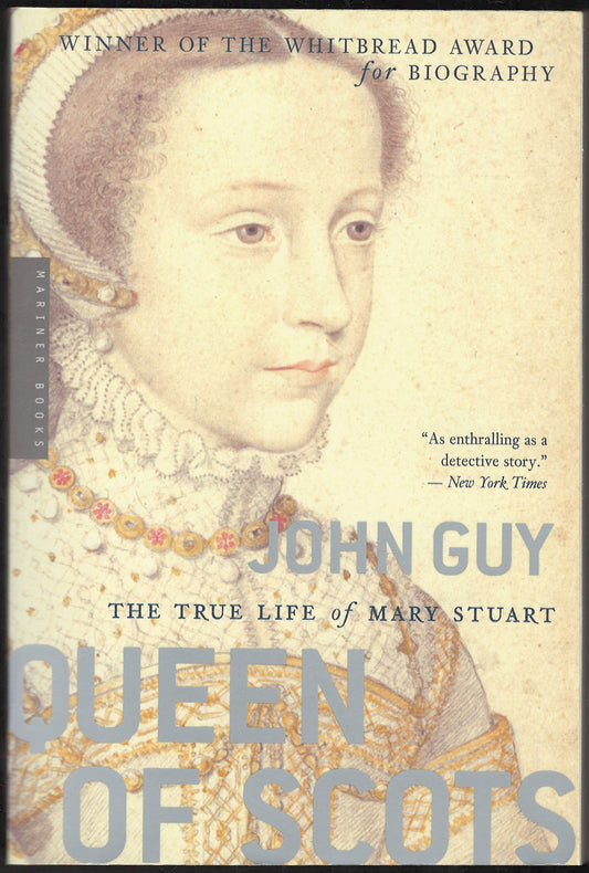 Front cover of Queen of Scots by John Guy featuring a portrait of a woman.