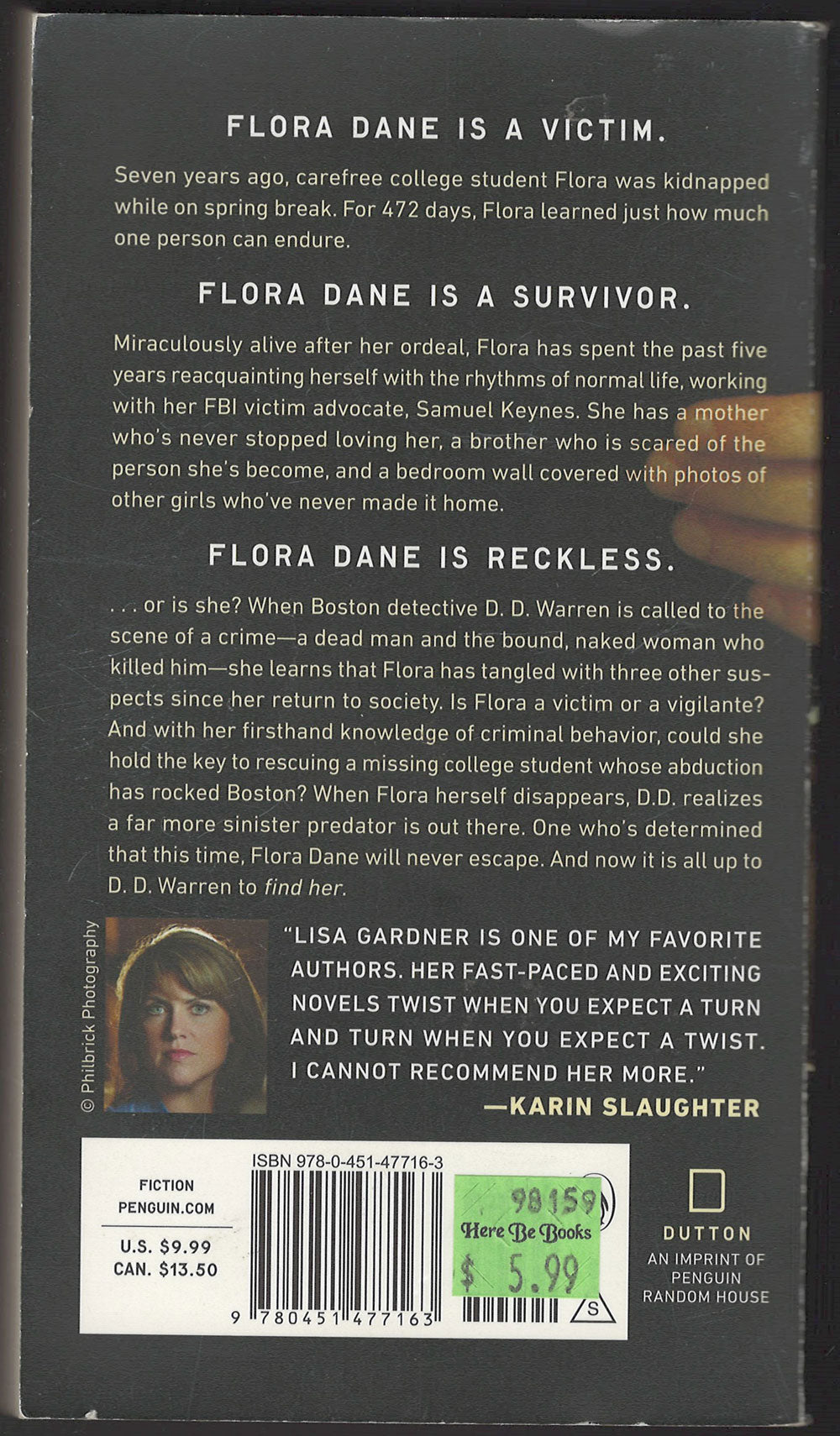 Find Her by Lisa Gardner back cover