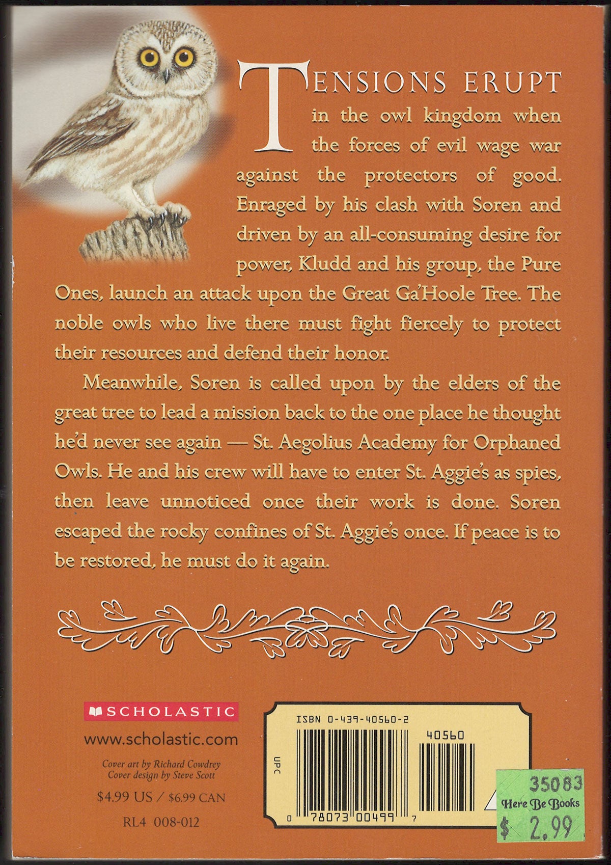 The Siege by Kathryn Lasky back cover