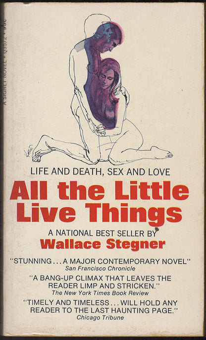 All the Little Live Things by Wallace Stegner front cover