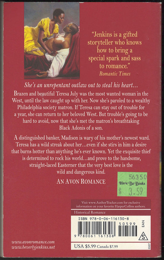 Wild Sweet Love by Beverly Jenkins back cover