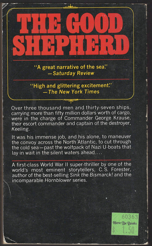 The Good Shepherd by C. S. Forester back cover