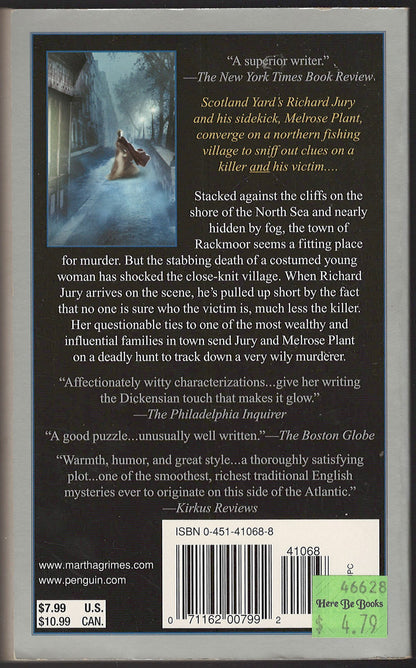 The Old Fox Deceiv'd by Martha Grimes back cover