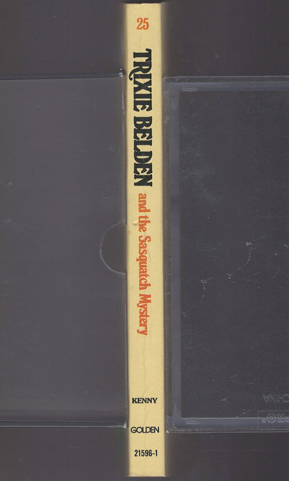 Trixie Belden and the Sasquatch Mystery spine