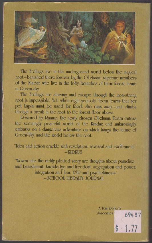 And All Between by Zilpha Keatley Snyder back cover