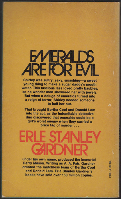Crows Can't Count by A. A. Fair back cover