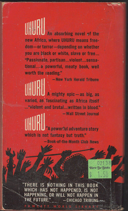Uhuru by Robert Ruark back cover