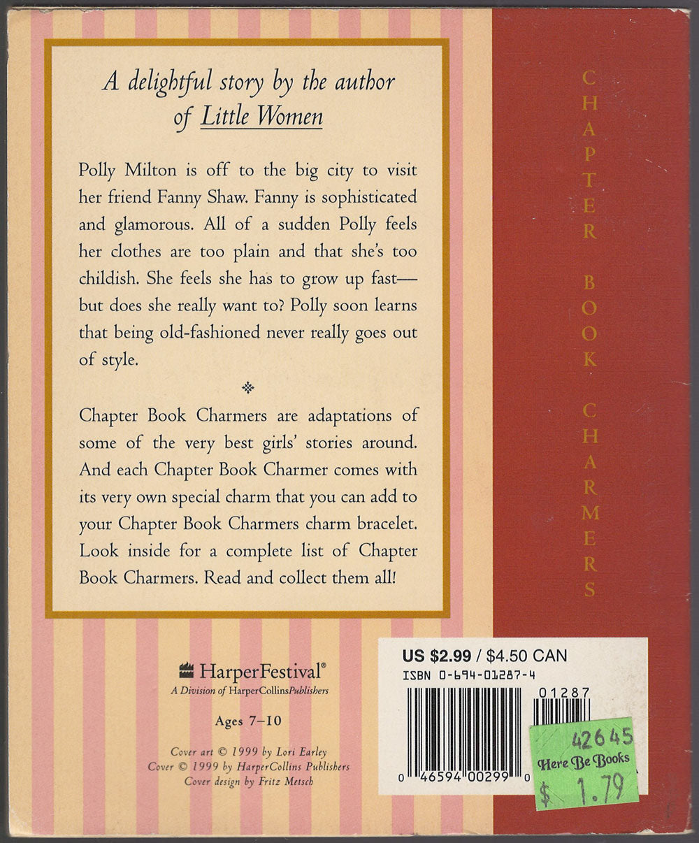 An Old-Fashioned Girl by Louisa May Alcott back cover