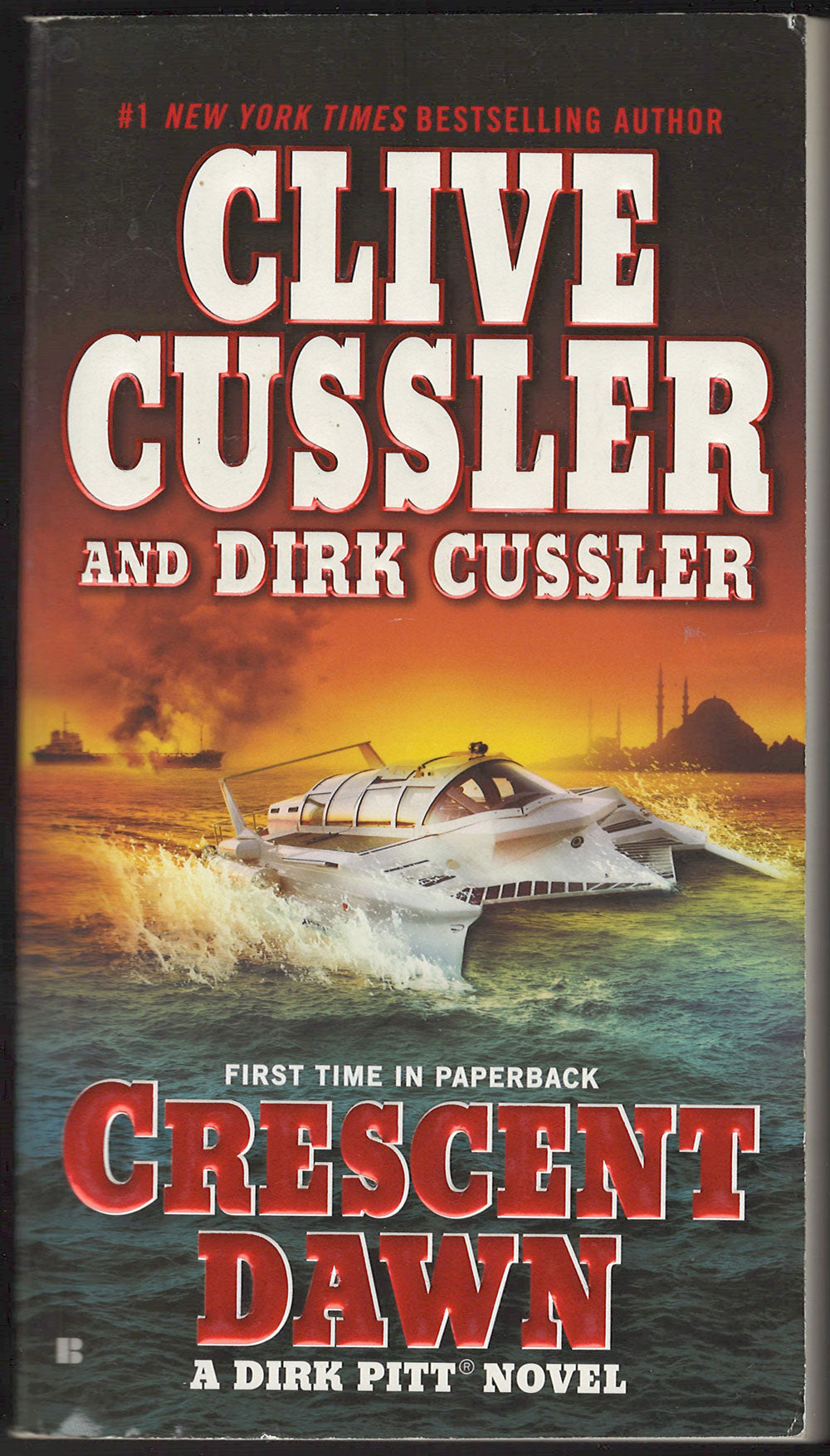 Crescent Dawn by Dirk and Clive Cussler front cover