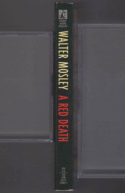 A Red Death by Walter Mosley spine