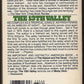 13th Valley by John M. del Vecchio back cover