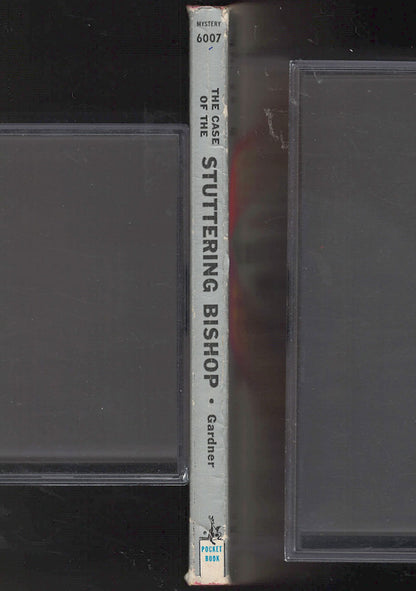 The Case of the Stuttering Bishop by Erle Stanley Gardner spine
