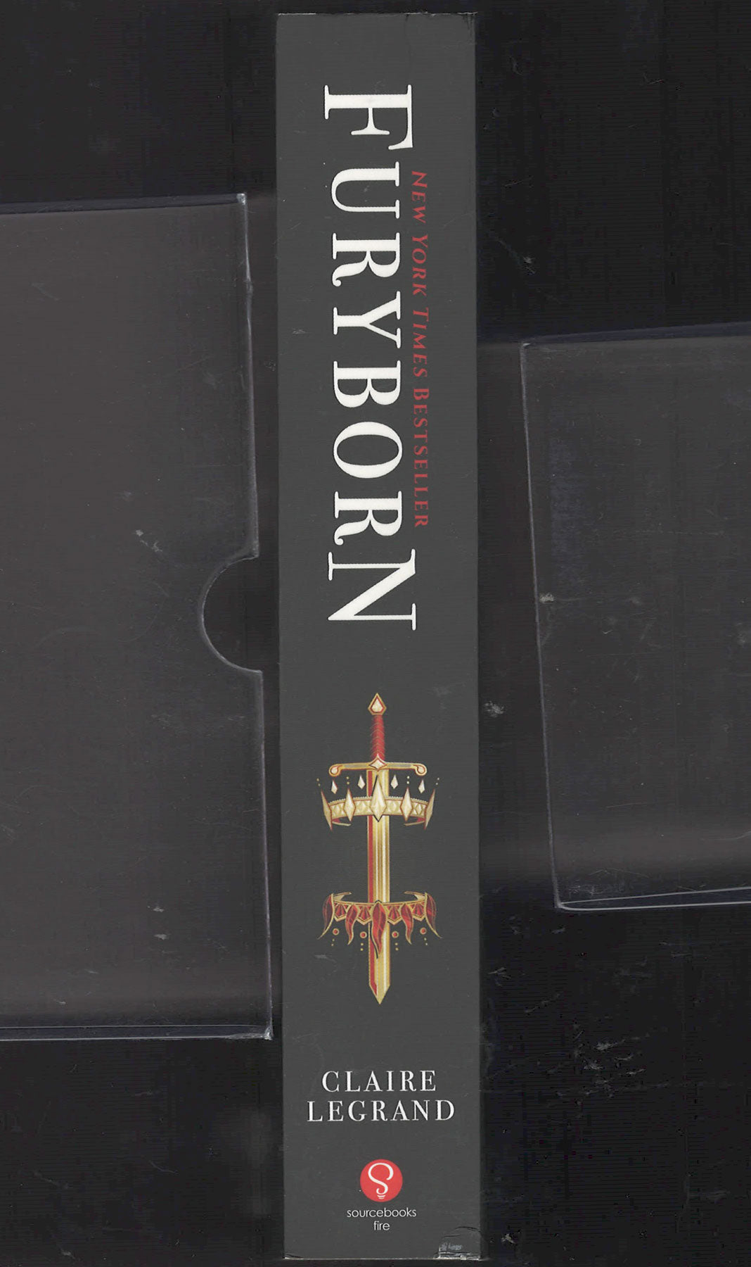 Furyborn by Claire Legrand spine