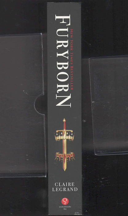 Furyborn by Claire Legrand spine