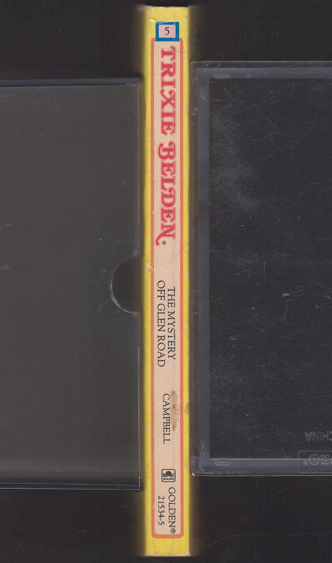The Mystery Off Glen by Julie Campbell spine